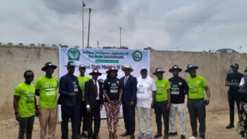 AIA4OneHealth team and Ogun State officials at the surveillance system launch ceremony.